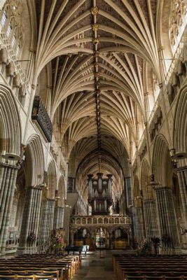   Exeter Cathedral, Arkkitehtoninen Ihme ja Historiallinen Aarre